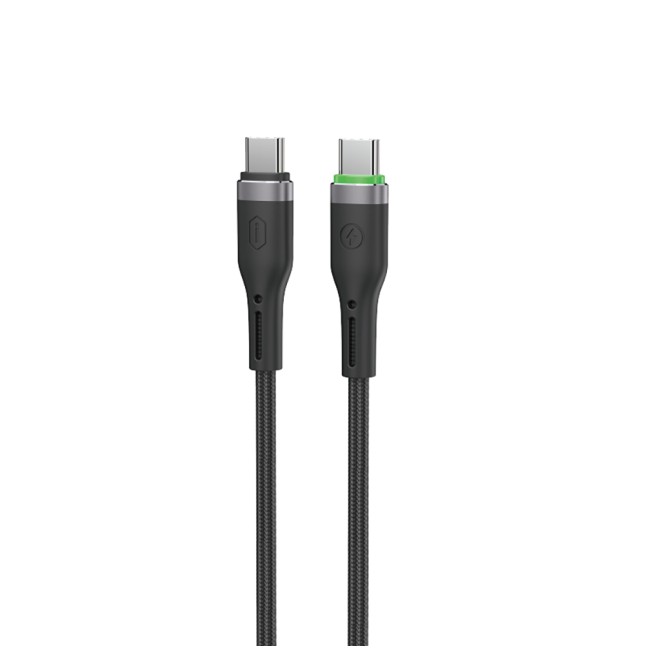 Cable USB-C a USB-C 60 W Trenzado Oringlink (1 m) | WiWU