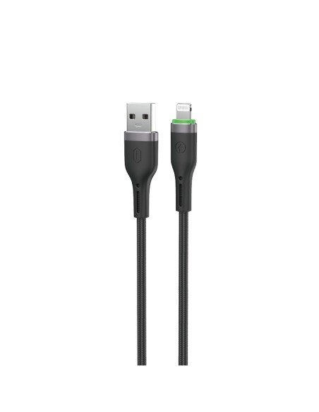 Cable USB-A a Lightning 2,4 A Trenzado Oringlink (1 m) | WiWU