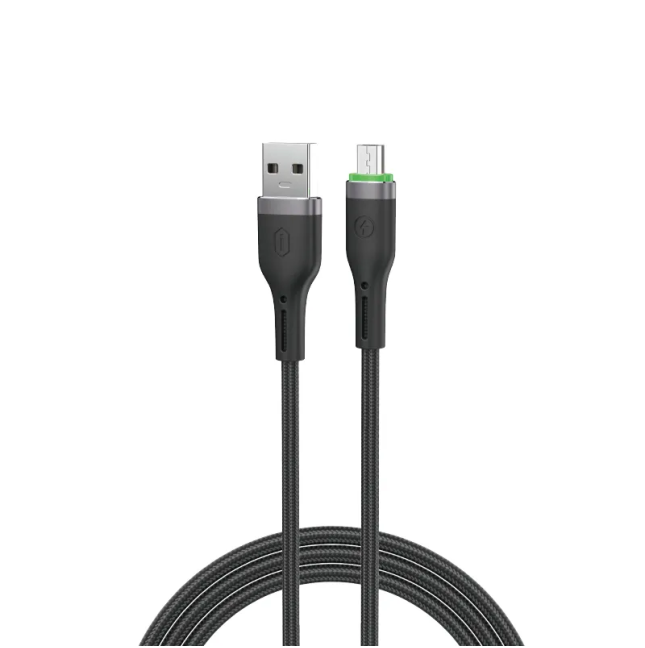 Oringlink Braided USB-A to Micro USB Cable, 2.4 A (1 m) | WiWU