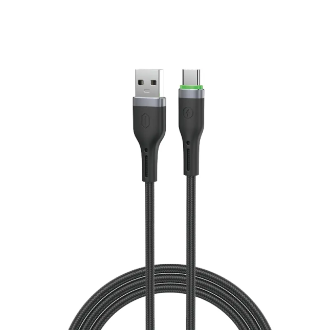 Cable USB-A a USB-C 3 A Trenzado Oringlink (1 m) | WiWU