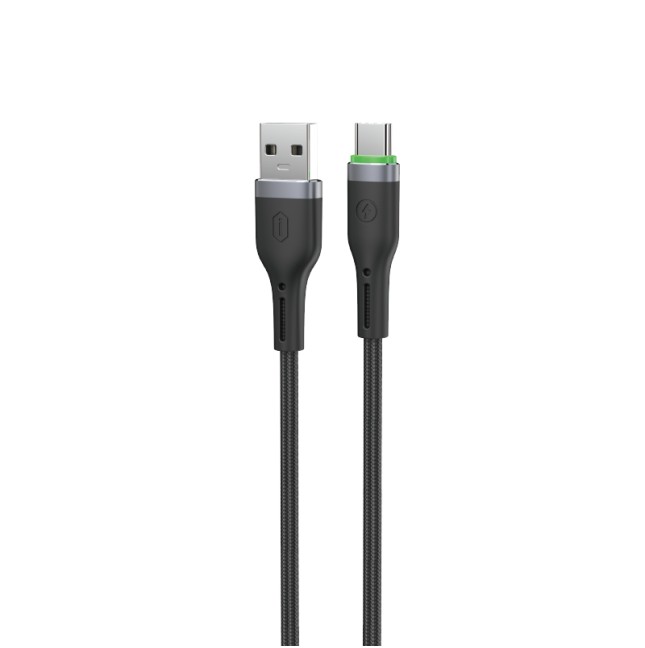 Cable USB-A a USB-C 3 A Trenzado Oringlink (1 m) | WiWU