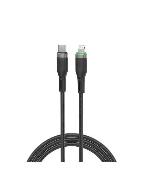 Cable USB-C a Lightning 27 W Trenzado Oringlink (1 m) | WiWU