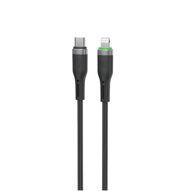 Cable USB-C a Lightning 27 W Trenzado Oringlink (1 m) | WiWU