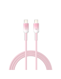 Neolink Pink Silicone 60 W USB-C to USB-C Cable (1 m) | WiWU
