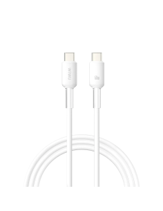 Cable USB-C a USB-C 60 W Silicona Neolink Blanco (2 m) | WiWU