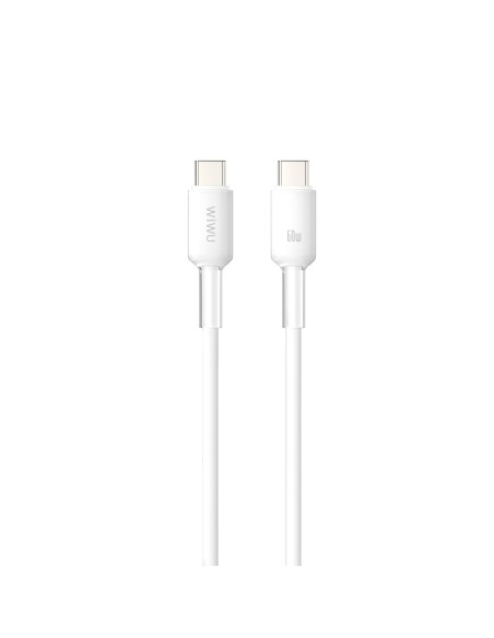 Neolink White Silicone 60 W USB-C to USB-C Cable (2 m) | WiWU