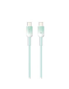 Cable USB-C a USB-C 60 W Silicona Neolink Menta (1 m) | WiWU 2