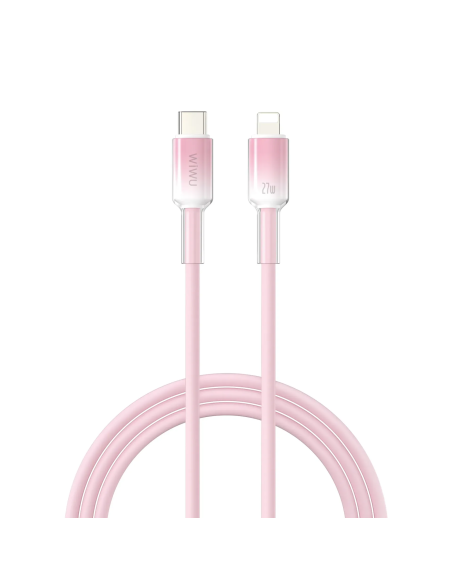 Neolink Pink 27 W USB-C to Lightning Cable (1 m) | WiWU
