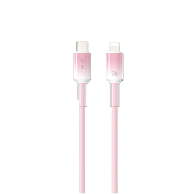 Neolink Pink 27 W USB-C to Lightning Cable (1 m) | WiWU