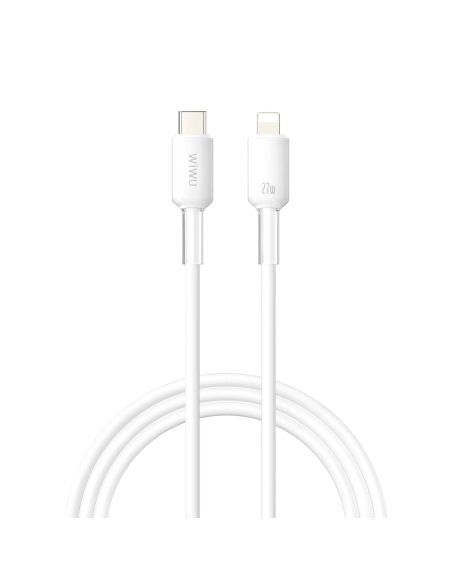 Neolink 27 W USB-C to Lightning Cable, White (2 m) | WiWU