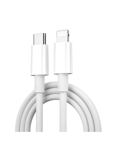 30 W Classic White USB-C to Lightning Cable (1.2 m) | WiWU
