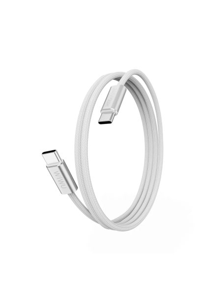 Cable USB-C a USB-C 240 W Essen Blanco (1,5 m) | WiWU B2B