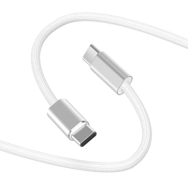 Cable USB-C a USB-C 240 W Essen Blanco (1,5 m) | WiWU B2B