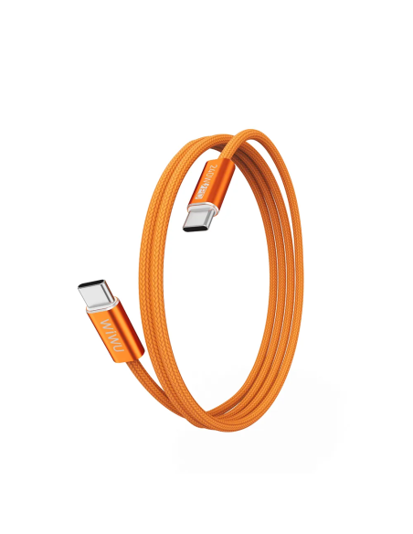 Cable USB-C a USB-C 240 W Essen Naranja (1,5 m) | WiWU B2B
