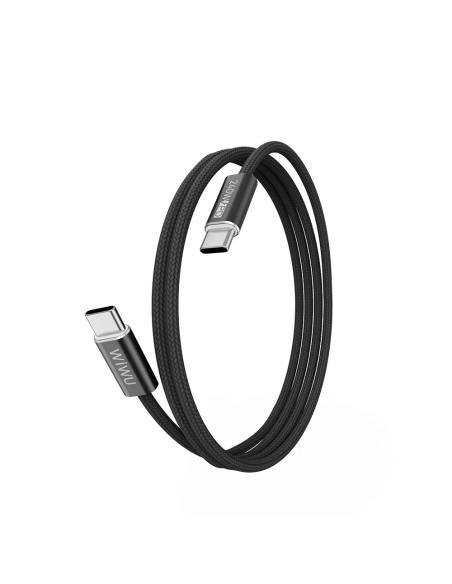 Cable USB-C a USB-C 240 W Essen Negro (1,5 m) | WiWU B2B