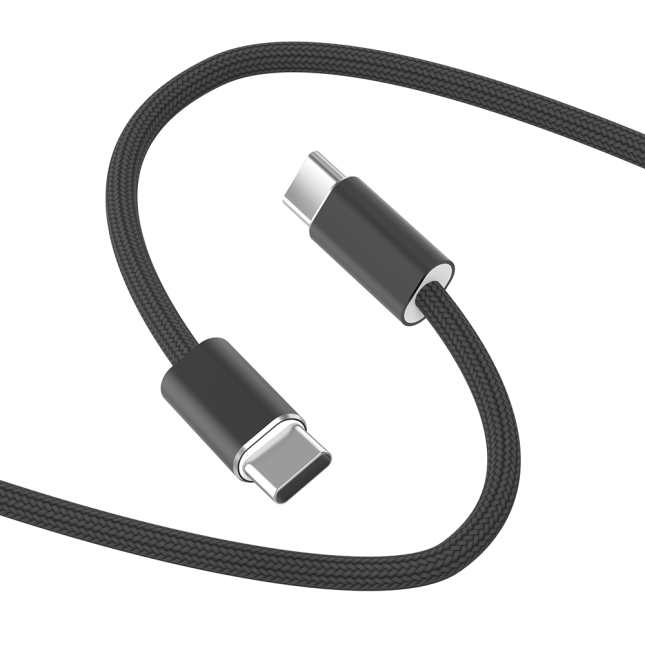 Cable USB-C a USB-C 240 W Essen Negro (1,5 m) | WiWU B2B