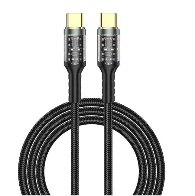 USB-C to USB-C 100W Braided Cable Geek (120 cm)