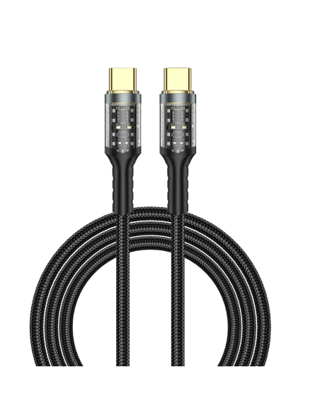 USB-C to USB-C 100W Braided Cable Geek (120 cm)