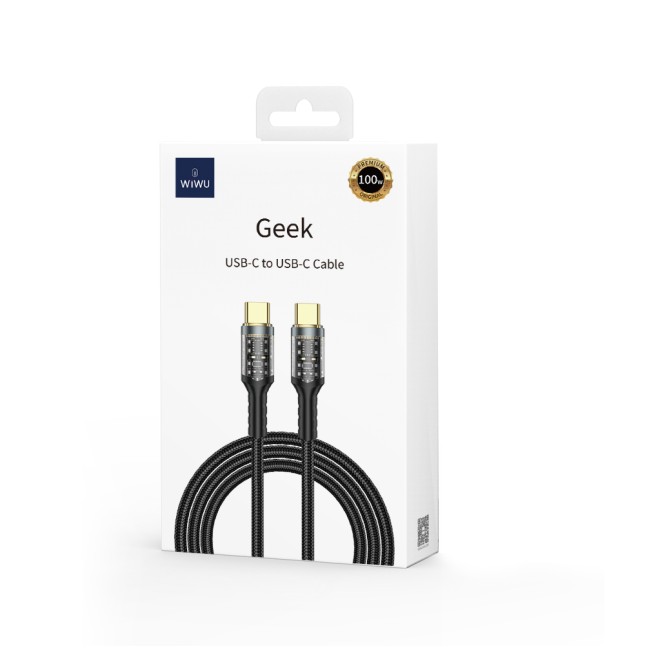 Cable USB-C a USB-C 100 W Geek (1,2 m)