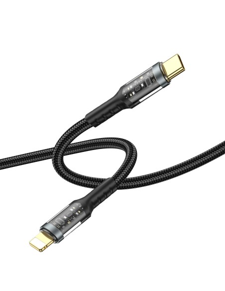 Cable USB-C a Lightning 30 W Geek Trenzado (1,2 m) | WiWU