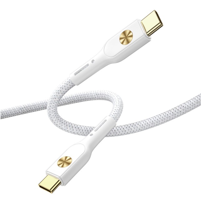 Cable USB-C a USB-C 100 W City (1,2 m) blanco