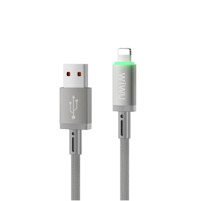 Cable USB-A a Lightning 2,4 A Maglink Magnético (1 m) | WiWU