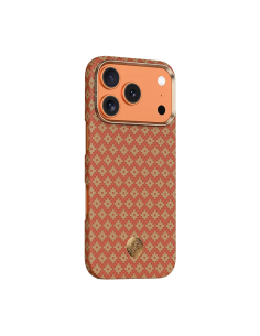 Benks ArmorAir ArmorGrid Funda Kevlar® iPhone 17 Pro Naranja Fortuna