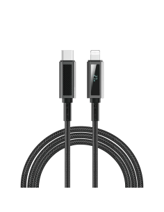 Cable USB-C a Lightning 27 W Warriors Fibra Aramida (1 m) | WiWU