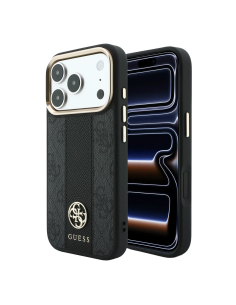 Funda Guess iPhone 18/17 Pro Max Banda 4G Negra | WiWU B2B Mayorista