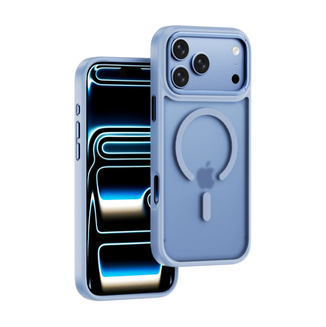 iPhone 18/17 Pro MagSafe Armor Pro Case Light Blue | WiWU