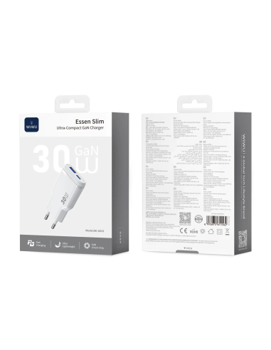 30W Essen Cargador Ultra-compacto GaN