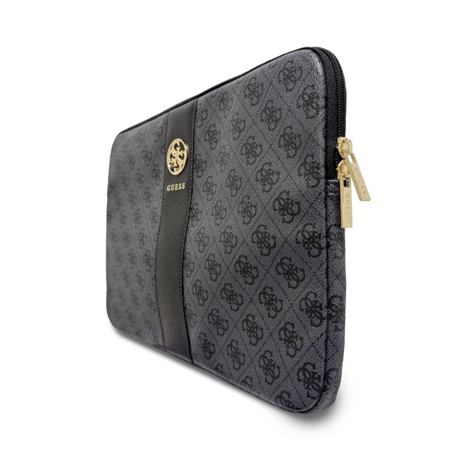 Funda ordenador GUESS 14'' con banda central 4G (Negro)
