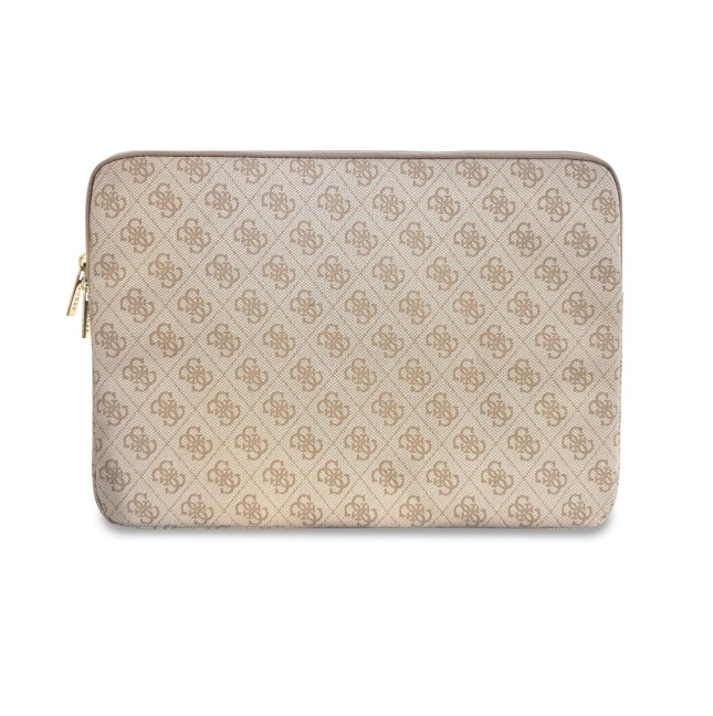 Funda ordenador GUESS 14'' con banda central 4G (Rosa)