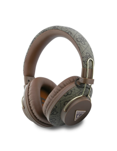 Cascos Diadema Guess Polipiel Triángulo Marrón | WiWU B2B Mayorista