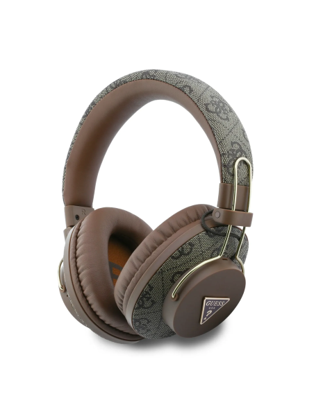 Cascos Diadema Guess Polipiel Triángulo Marrón | WiWU B2B Mayorista