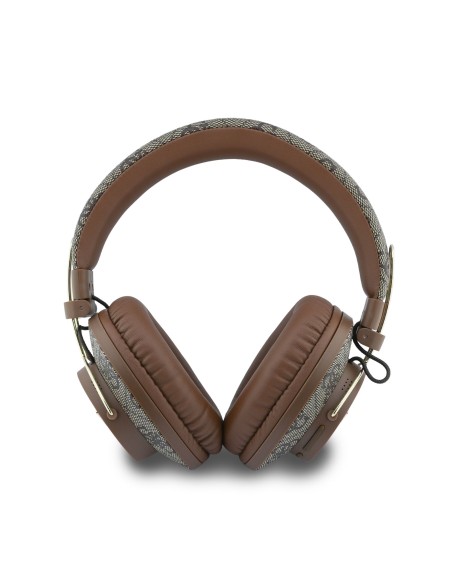 Cascos Diadema Guess Polipiel Triángulo Marrón | WiWU B2B Mayorista