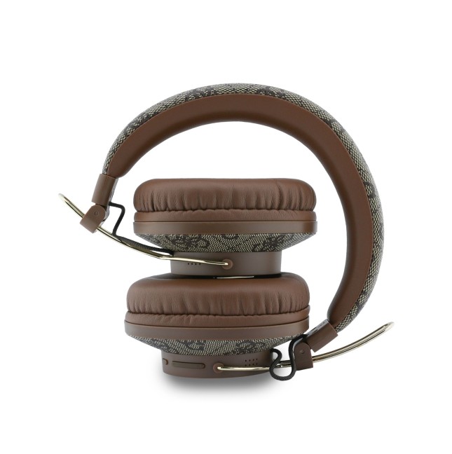 Cascos Diadema Guess Polipiel Triángulo Marrón | WiWU B2B Mayorista