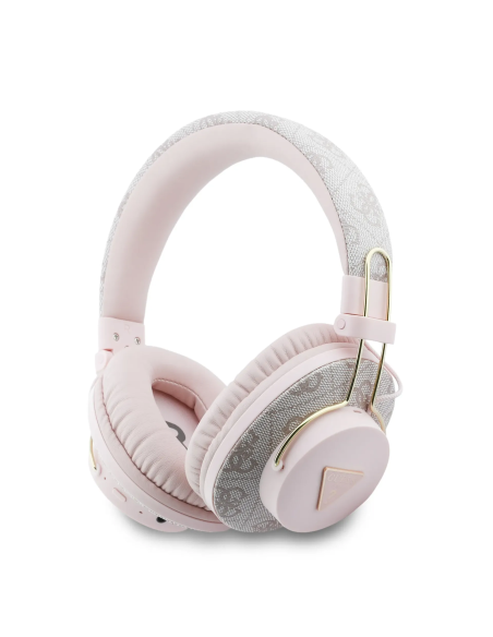 Cascos Diadema Guess Polipiel Triángulo Rosa WiWU | B2B Mayorista
