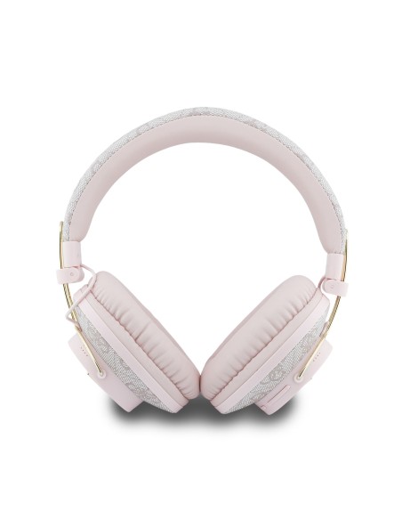 Cascos Diadema Guess Polipiel Triángulo Rosa WiWU | B2B Mayorista