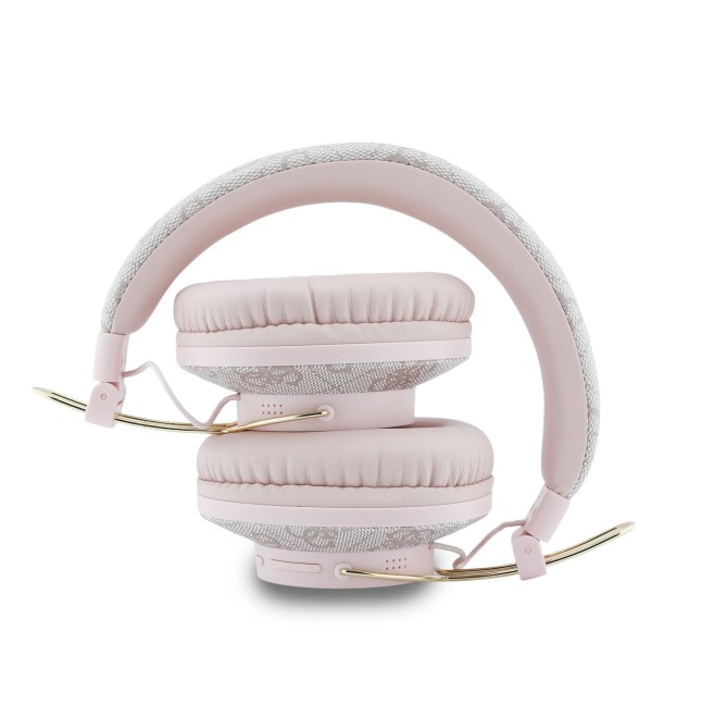 Cascos Diadema Guess Polipiel Triángulo Rosa WiWU | B2B Mayorista