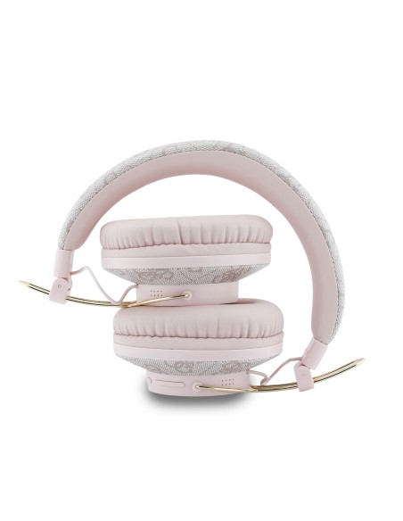 Cascos Diadema Guess Polipiel Triángulo Rosa WiWU | B2B Mayorista
