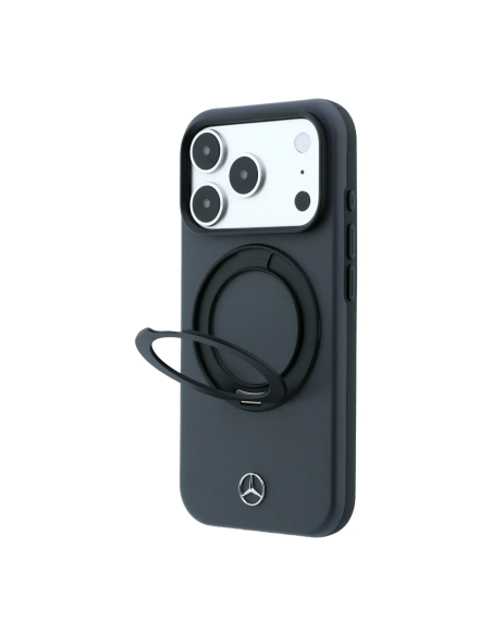 MB HC MAGSAFE PU LEATHER WITH RING STAND ANTHRACITE IP18 PRO MAX
