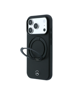 Funda Mercedes Benz para iPhone 18 Pro/17 Pro con soporte Magsafe (Negro)