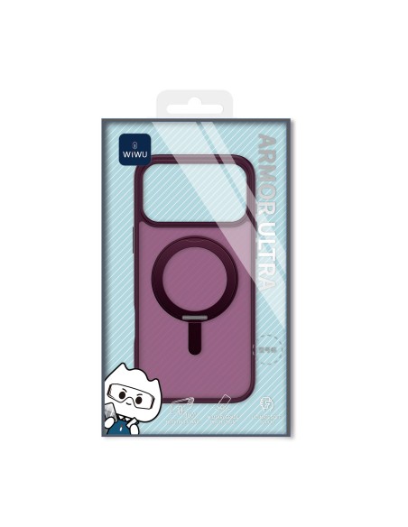 Funda iPhone 18/17 Pro Max Soporte MagSafe Armor Ultra | WiWU