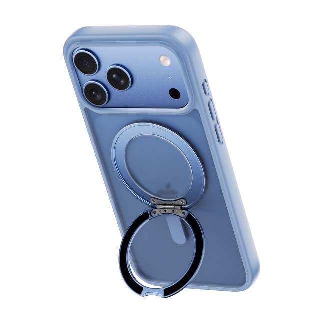 iPhone 18/17 Pro Case with MagSafe Mount Armor Ultra Blue | WiWU