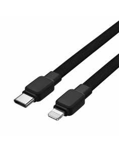 Cable USB-C a Lightning 20 W Bravo Negro (1 m) | WiWU 2