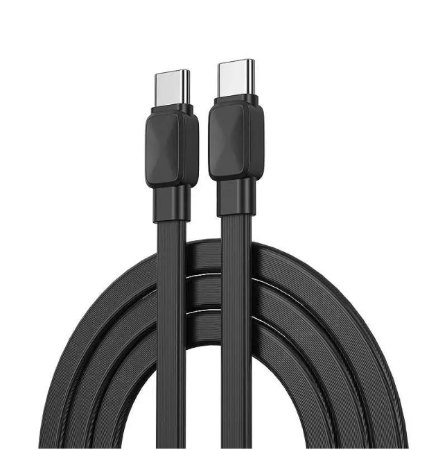 Bravo Black 20 W USB-C to USB-C cable (1 m) | WiWU