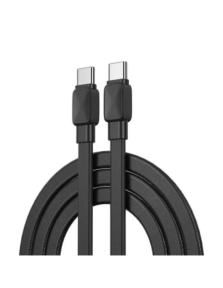 Cable USB-C a USB-C 20 W Bravo Negro (1 m) | WiWU