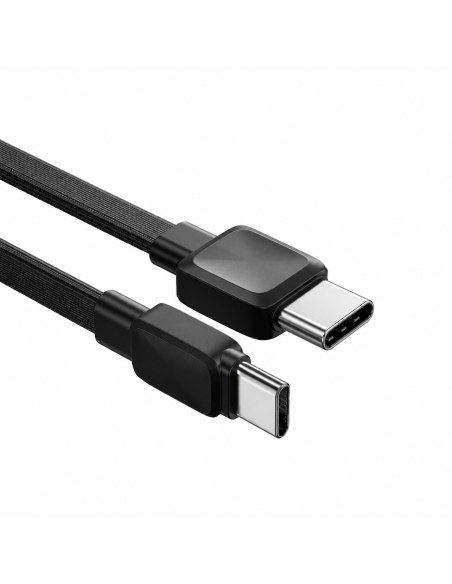 Bravo Black 20 W USB-C to USB-C cable (1 m) | WiWU