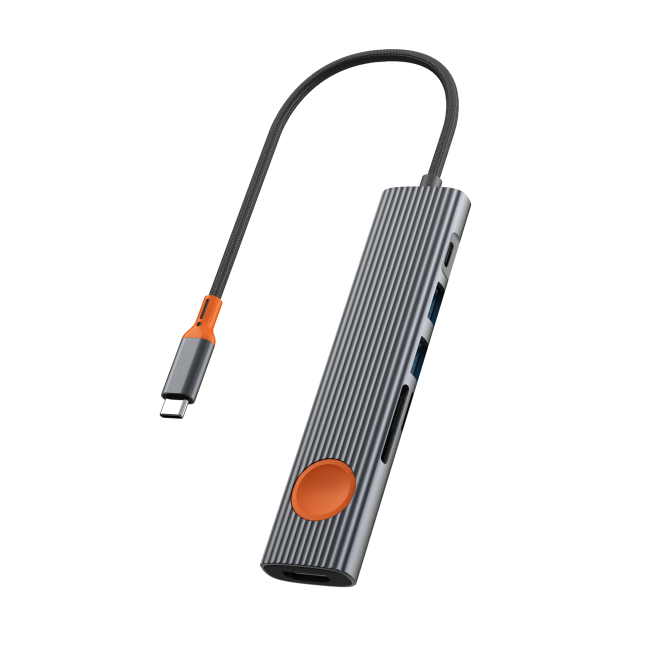 Hub USB-C 7 en 1 Travel HDMI 4K PD 100 W SD/TF | WiWU